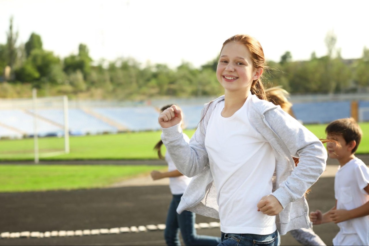 girl participating in after school activities