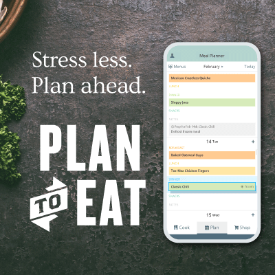 Plan to Eat App